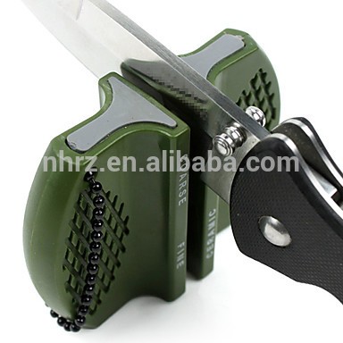 Outdoor Sharpening Tool Mini Portable Diamond Knife Sharpener