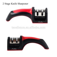 Knife Sharpener,Mini 2 Stage Knife Sharpener For Straight Knife